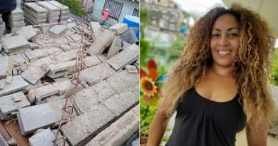 Huracán Ian causa estragos en vivienda de cantante cubana Osdalgia