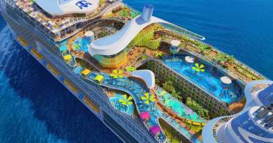 Primeras imágenes del crucero más grande del mundo