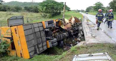 Cuba reporta más de siete mil accidentes de tránsito y 507 muertes hasta septiembre