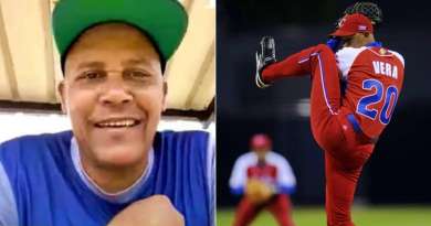 Estelar expelotero cubano Norge Luis Vera llega a Estados Unidos