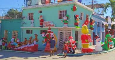 Decoración navideña de una casa en La Habana se vuelve viral