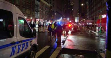 Un joven ataca a machetazos a dos policías en Nueva York durante celebración de Fin de Año 