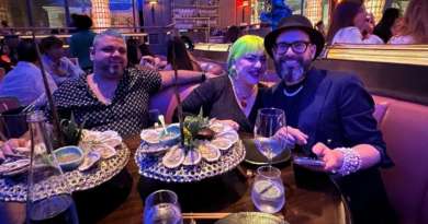 La Diosa cena con Alex Otaola en lujoso restaurante de Miami 