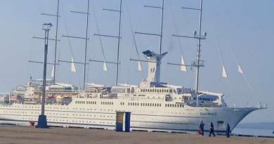 Arriba a Cienfuegos crucero de lujo francés Club Med 2 