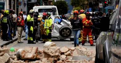 Al menos 16 fallecidos tras sismo de magnitud 6.8 en Ecuador