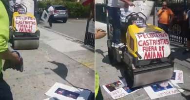 Vigilia Mambisa saca su aplanadora en protesta contra equipo Cuba de béisbol