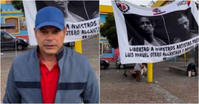 Rey Ruiz se suma a manifestación en Argentina para exigir libertad de presos políticos en Cuba