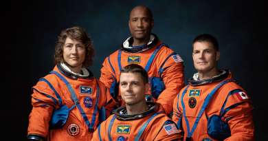 NASA anuncia a los cuatros astronautas de la misión que orbitará la Luna en 2024
