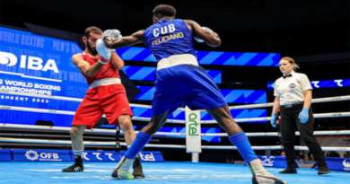 Boxeo cubano fracasa en Tashkent: Un solo oro y cuarto lugar general
