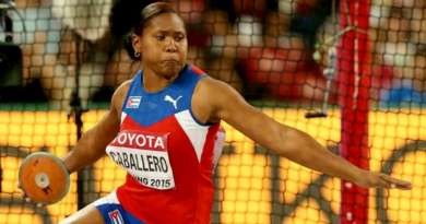 Denia Caballero abandona equipo Cuba de atletismo en España