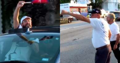 Líderes de Vigilia Mambisa arremeten contra Otaola durante caravana por el 11J en Miami
