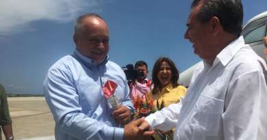 Llega a Cuba en visita oficial Diosdado Cabello, el número dos del régimen de Maduro
