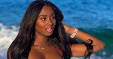 Modelo cubana en Italia seduce a sus fans con cóctel en la playa