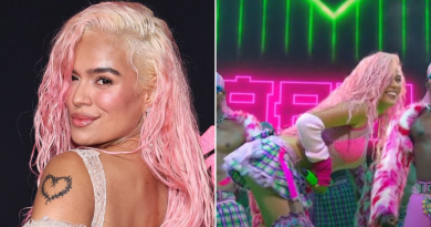 Karol G impacta con vestido transparente en los MTV VMAs 2023