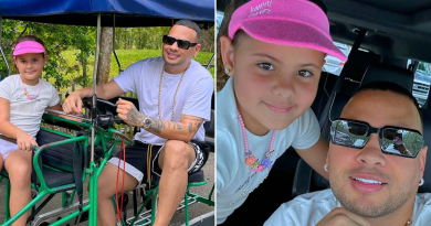 Jacob Forever derrite a sus fans con fotos de su hija Saisha en el zoo de Miami
