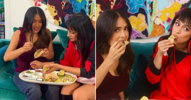 Camila Cabello y Salma Hayek celebran su herencia culinaria comiendo tacos en Londres