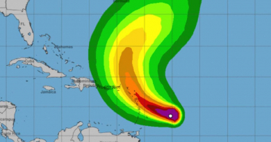 Se forma la Tormenta Tropical Tammy en el Atlántico