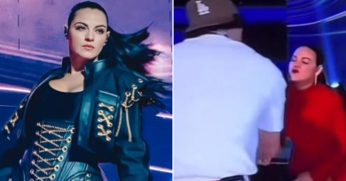 Maite Perroni rompe el silencio sobre incómodo momento con Bad Bunny en los Latin Billboard 2023