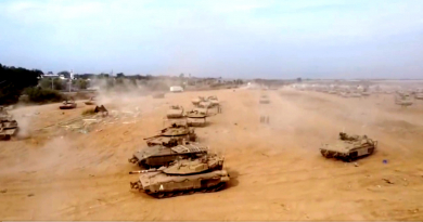 Israel urge a civiles evacuar el norte de Gaza ante operaciones de sus tropas dentro de la Franja