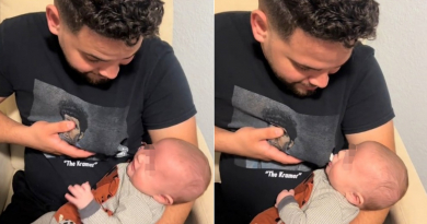 Padre cubano en Tampa se vuelve viral tras "amamantar" a su bebé
