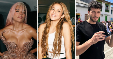 Shakira, orgullosa de compartir podio con Karol G y Sebastian Yatra en Billboard
