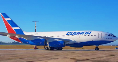 Arriba a Cuba segunda aeronave de Cubana de Aviación rehabilitada en Rusia