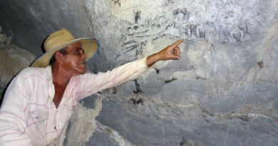 Descubre esqueleto petrificado de un ictiosaurio en Pinar del Río