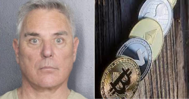 Detienen a hombre de Florida por fraude en esquema Ponzi con criptomonedas