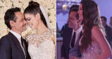 Nadia Ferreira comparte inéditas imágenes de su boda con Marc Anthony para despedir el 2023