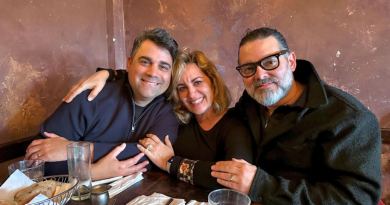 Blanca Rosa Blanco despidió el 2023 en Los Ángeles junto a Abel Álvarez y Carlos Barba