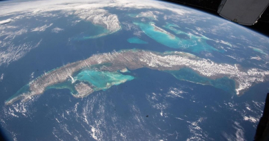 Impresionante fotografía de Cuba captada desde el espacio