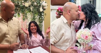¡Suenan las campanas! Yerlín Pérez y su pareja se casan en Miami