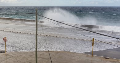 Cuba emite aviso especial por vientos y marejadas fuertes con inundaciones costeras