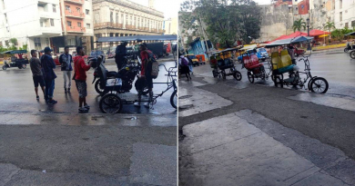 Polémica por detención simultánea de cinco bicitaxis por un solo policía en La Habana