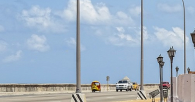 Muere patrullero tras accidente en el Malecón de La Habana