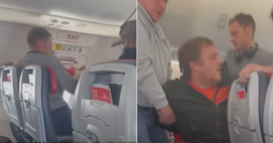Hombre intenta abrir la puerta de emergencia de un avión en pleno vuelo en EE.UU.