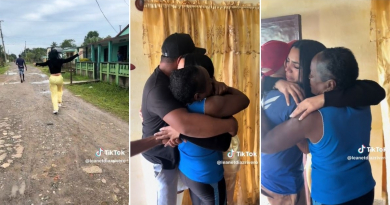 Cubana llega de sorpresa a la casa de sus padres en Cuba después de 6 años: "Llegó ese día tan esperado, gracias a Dios"