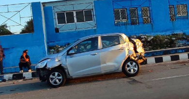 Revelan imagen del auto que provocó un accidente tras circular en dirección contraria por el Túnel de La Habana