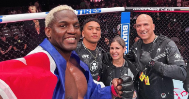 Robelis Despaigne tras debutar con KO en la UFC: "Gracias Miami, gracias Cuba"
