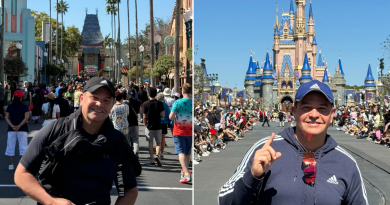 Orlando Fundichely disfruta de Disney World: "Sacando al niño que llevamos dentro a pasear"