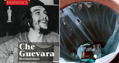 Cubano tira a la basura manual del Che encontrado en buzón de libros para niños en EE.UU