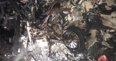 Explosión de moto eléctrica provoca incendio en vivienda en Cuba
