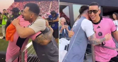 "Dios los hace, ellos se juntan": El viral encuentro entre Daddy Yankee y Leo Messi durante partido del Inter de Miami