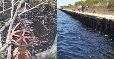 Investigan derrame de sustancia tóxica en la Bahía de Cárdenas