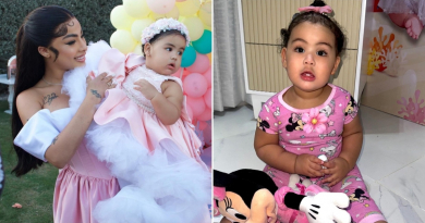Yailin comparte adorable foto de su hija Cattleya y sus fans piensan que es igualita a Anuel AA