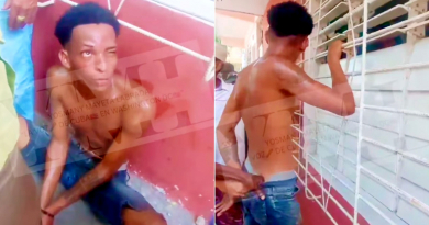 Vecinos amarran a ladrón que arrebató un celular en calle de Santiago de Cuba