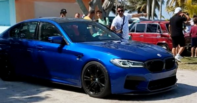 Celebran carreras de automóviles en Cuba y los BMW atraen todas las miradas