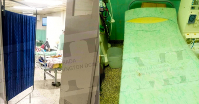 Pacientes esperan horas por su hemodiálisis por falta de sábanas limpias en hospital de Santiago de Cuba