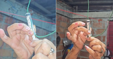 Viral: Cubana muestra el interruptor jeringuilla que utiliza para encender la luz