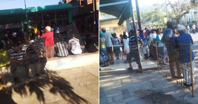 Enormes colas para extraer efectivo en cajeros de Santiago de Cuba